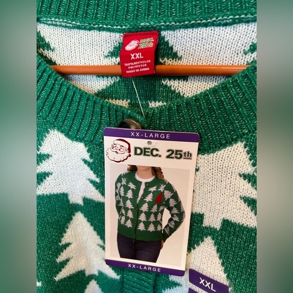 B13.02 NWT Christmas Sweater Plus XXL - Picture 2 of 5